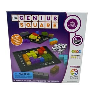 The Genius Square STEM Puzzle Game Smart Games Happy Puzzle Company NEW